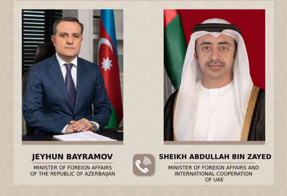 Azərbaycan və BƏƏ arasında strateji tərəfdaşlıq çərçivəsində əməkdaşlıq mövzusu müzakirə edilib azrbaycan-v-b-arasnda-strateji-trfdalq-rivsind-mkdalq-mvzusu-mzakir-edilib