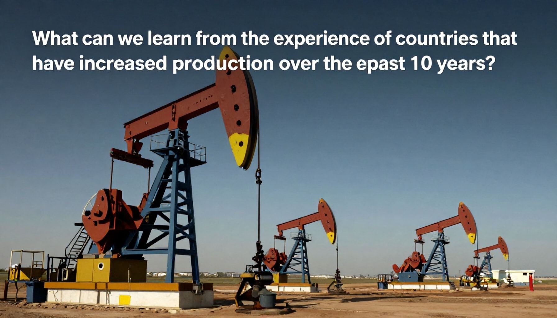 10 il ərzində neft hasilatını artıran ölkələrin təcrübəsindən nə öyrənə bilərik?*