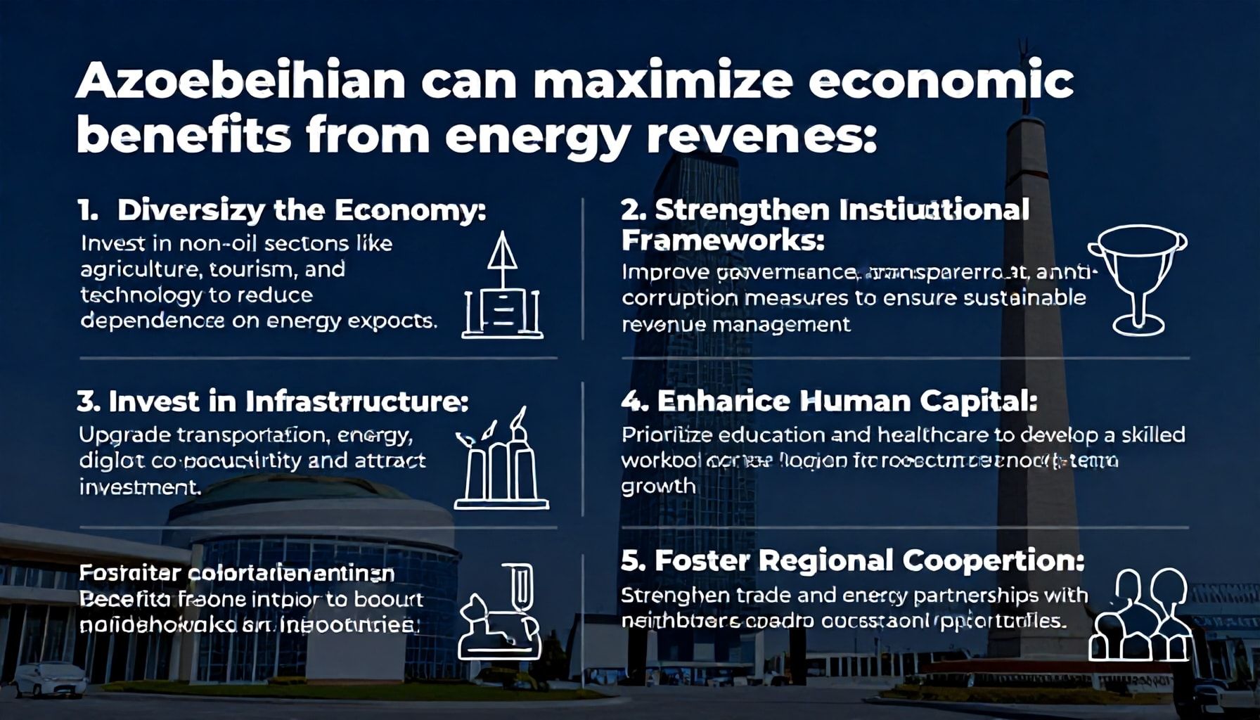 5 Ways Azerbaijan Can Maximize Economic Benefits from Energy Revenues*