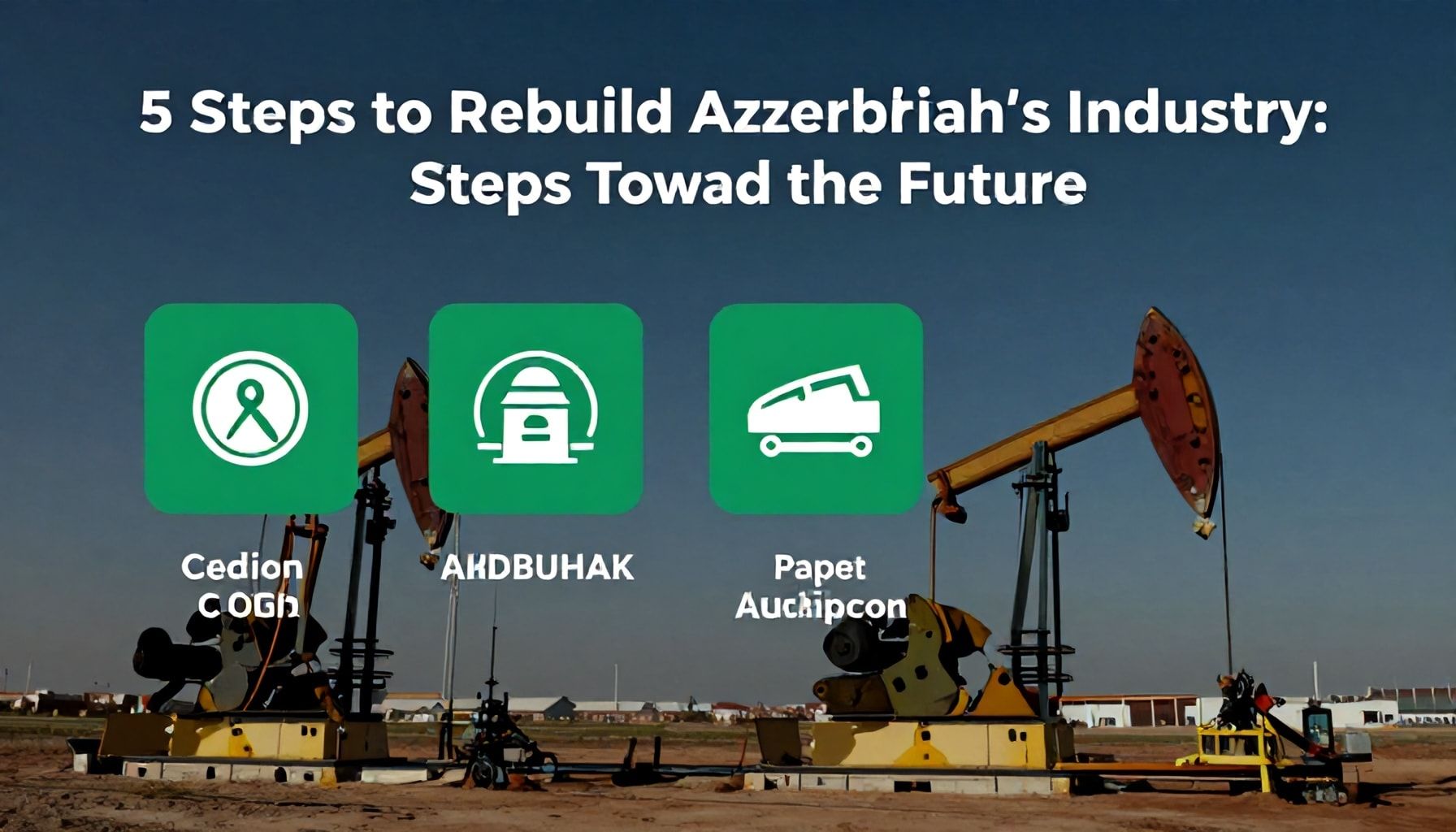 5 Yolla Azərbaycanın neft sənayesini yenidən qurmaq: Gələcəyə doğru addımlar"*