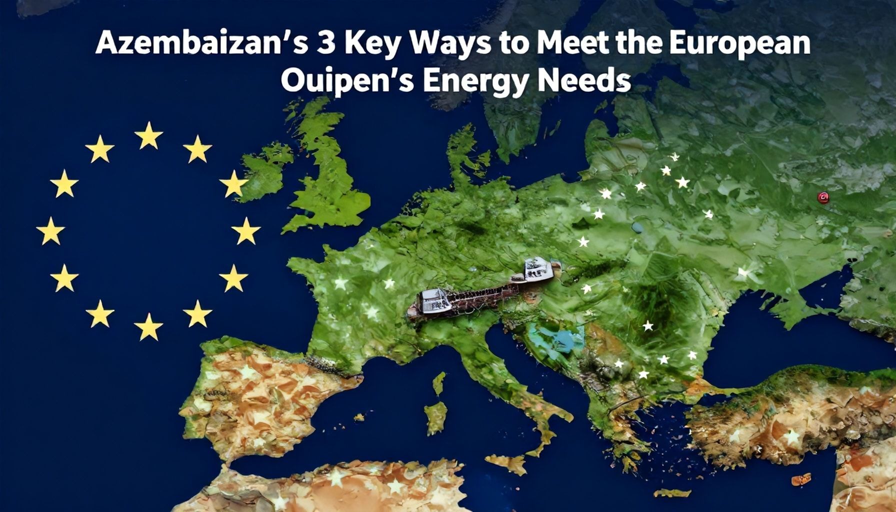 Avropa Birləyinin enerji tələbatını ödəmək üçün Azərbaycanın 3 Əsas Yolu*