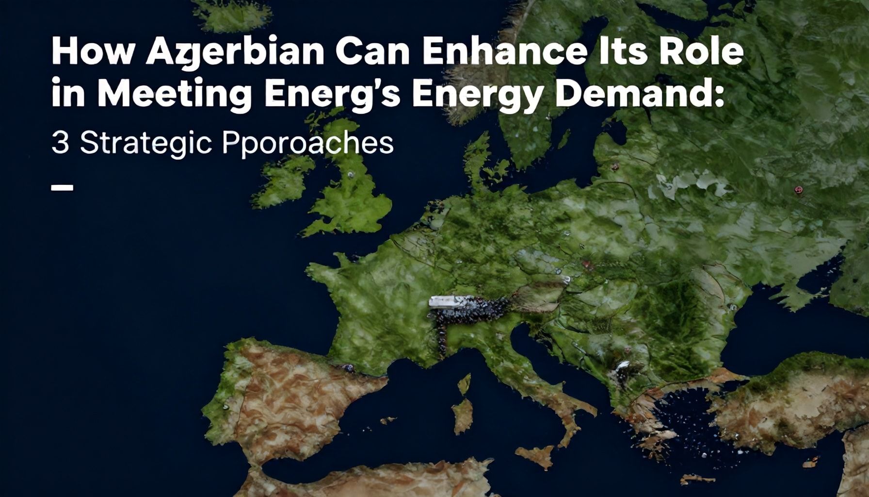 Avropanın Enerji Tələbinə Cavab Verən 3 Strateji: Azərbaycanın rolunu necə artırır?*