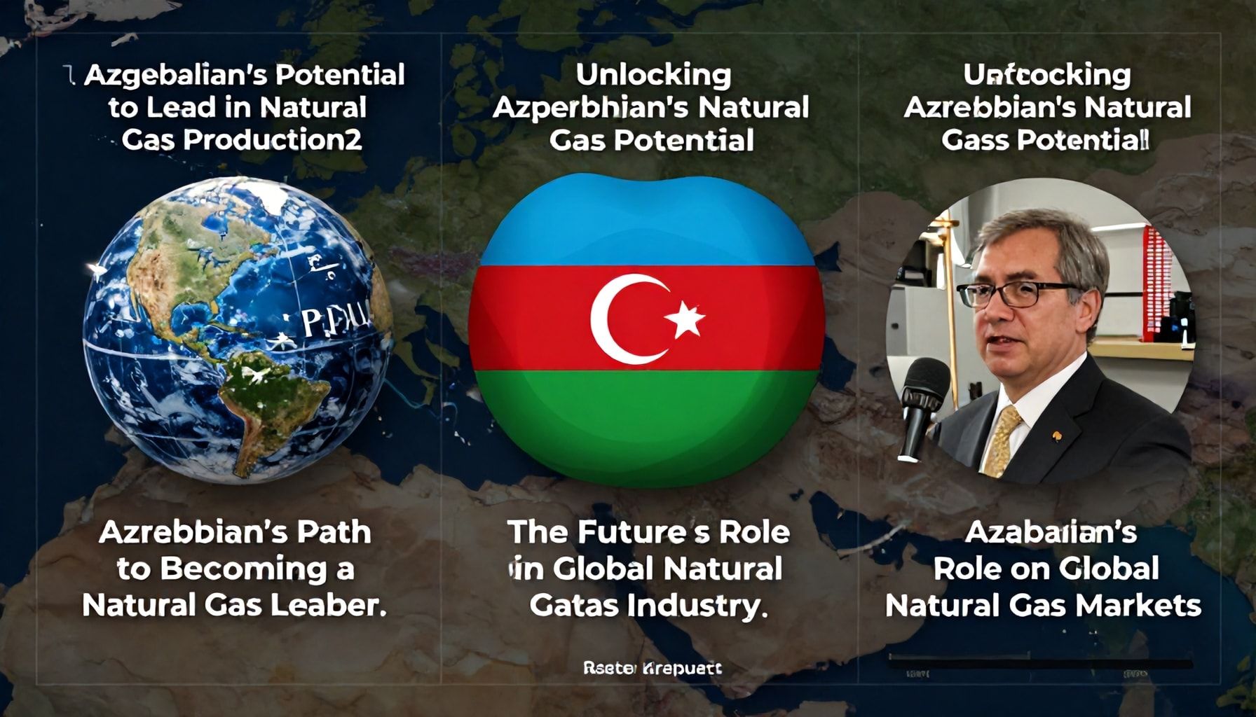 Azərbaycan doğalgaz istehsalında liderlik potensialını açığa çıxar" üçün 5 subheading:*