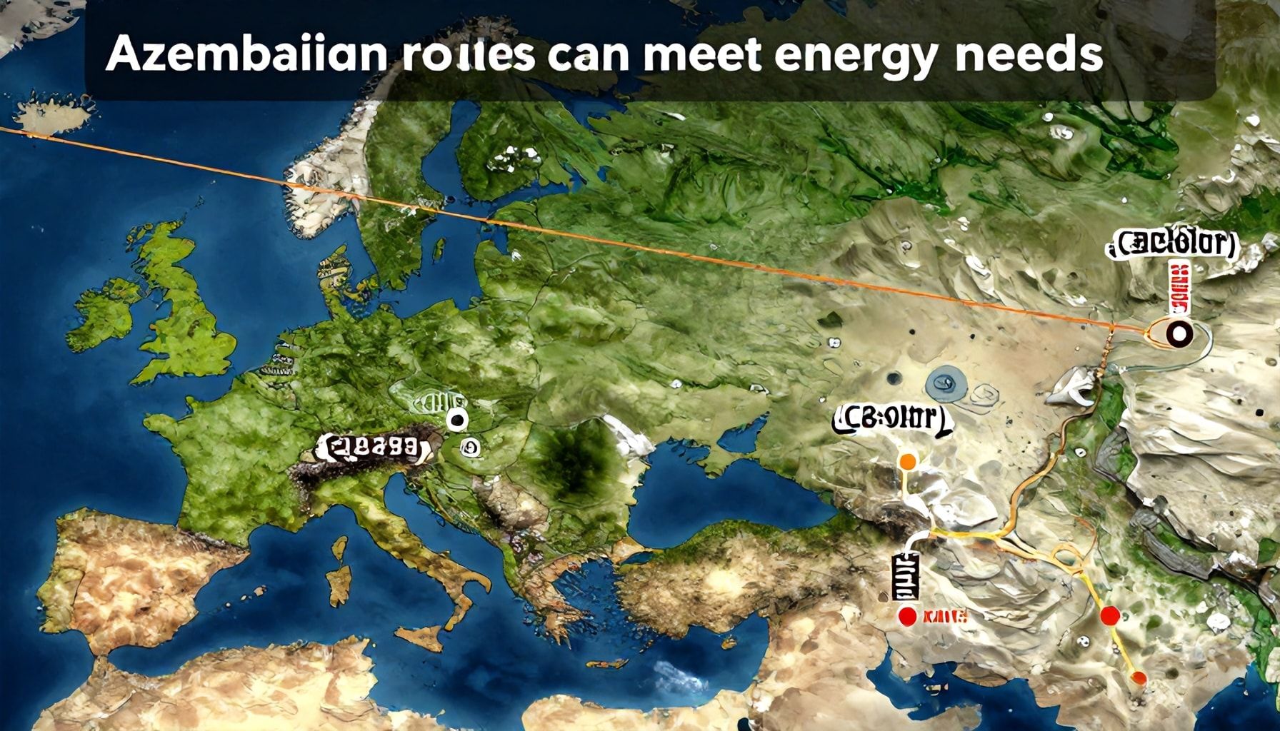Azərbaycanın doğal qazı ilə Avropa və Asiyanın enerji ehtiyaclarını qarşılamaq üçün 3 strateji yol*