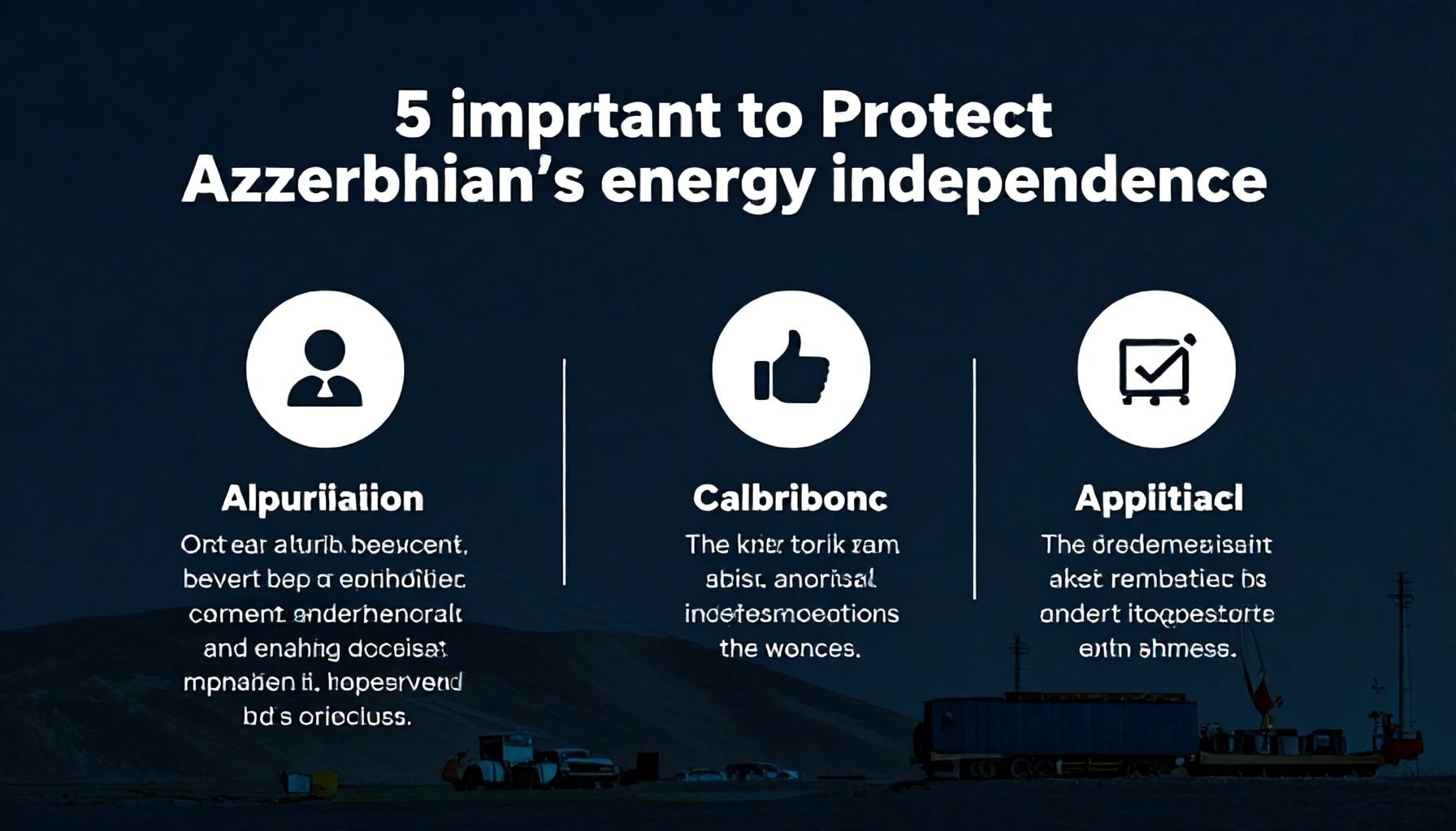 Azərbaycanın enerji müstəqilliyini qorumaq üçün 5 vacib addım: Nə edə bilərsiniz?*