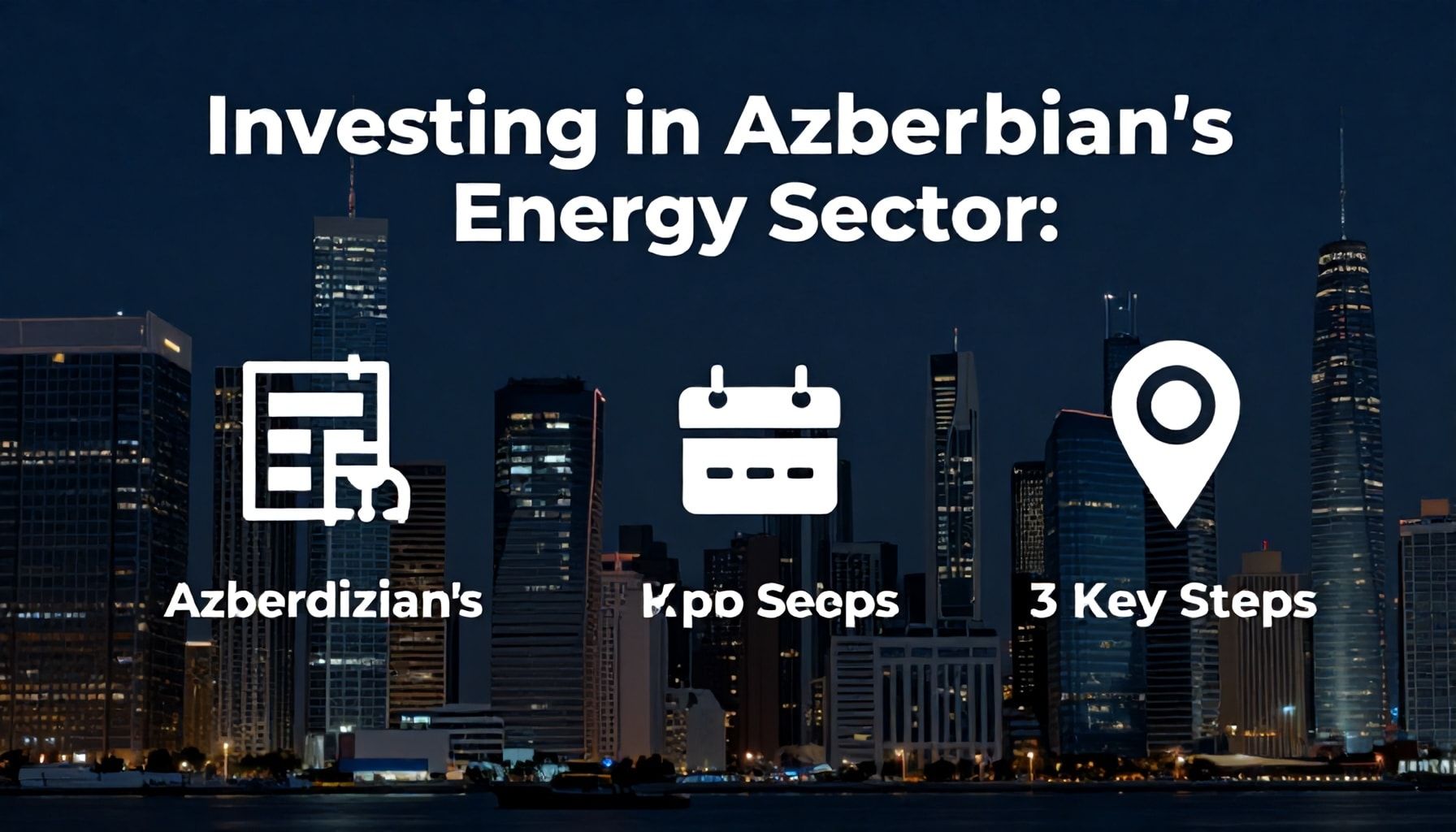 Azərbaycanın Enerji Sektöründə Yatırımlar Etmək Üçün 3 Əsas Addım*