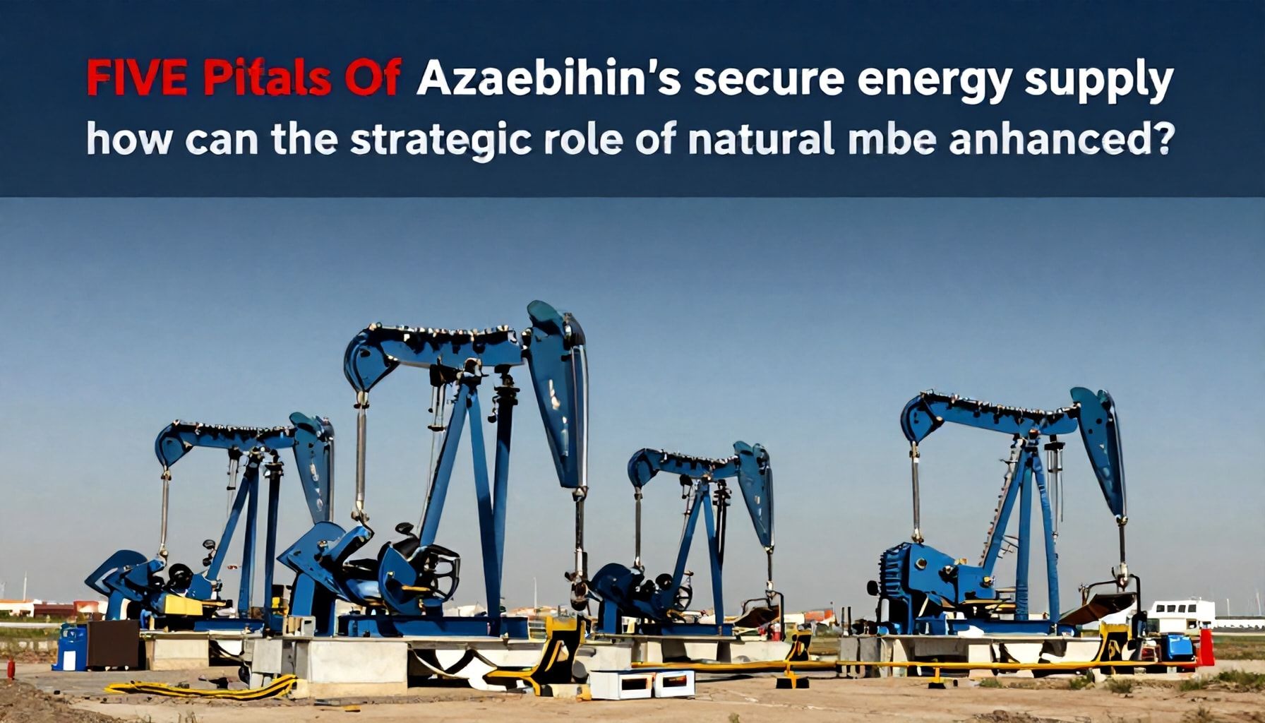 Azərbaycanın təhlükəsiz enerji təminatının 5 pilləsi: doğalgazın strategik rolunu necə artırmaq olar?*
