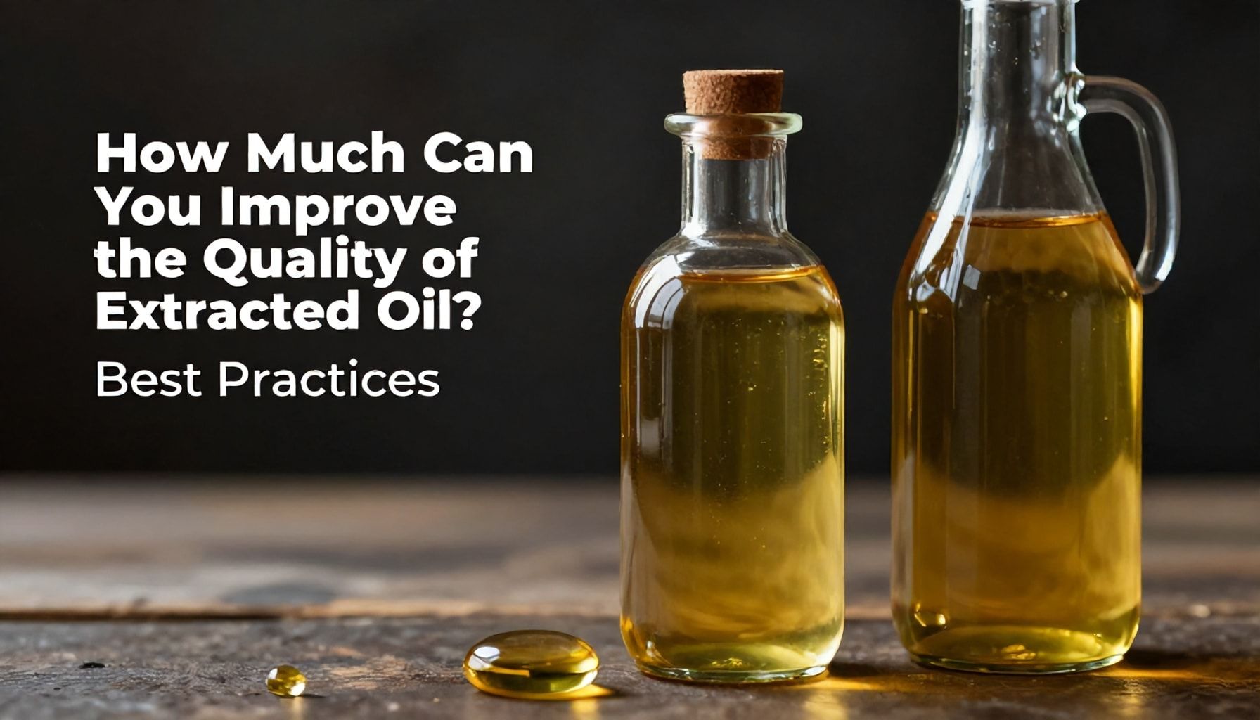 Çıxarılan Neftin Keyfiyyətini Nə Qədər Artıra Bilərsiniz? Ən Yaxşı Praktikalar*