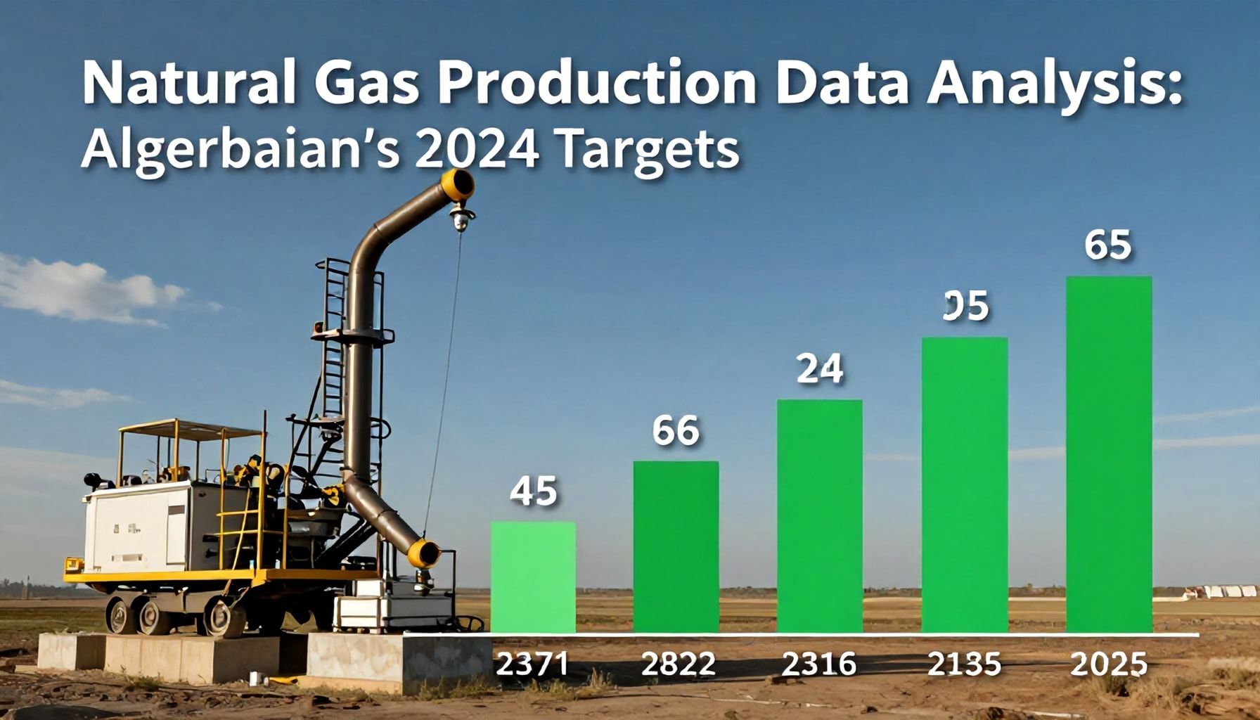 Doğalgaz Üretiminde Veri Analizi: Azerbaycan'ın 2024 Hedefleri*