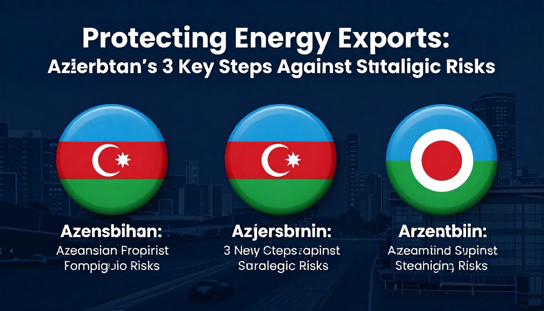 Enerji İxracatını Qorumaq: Azərbaycanın Strategik Risklərə Qarşı 3 Əsas Addım*