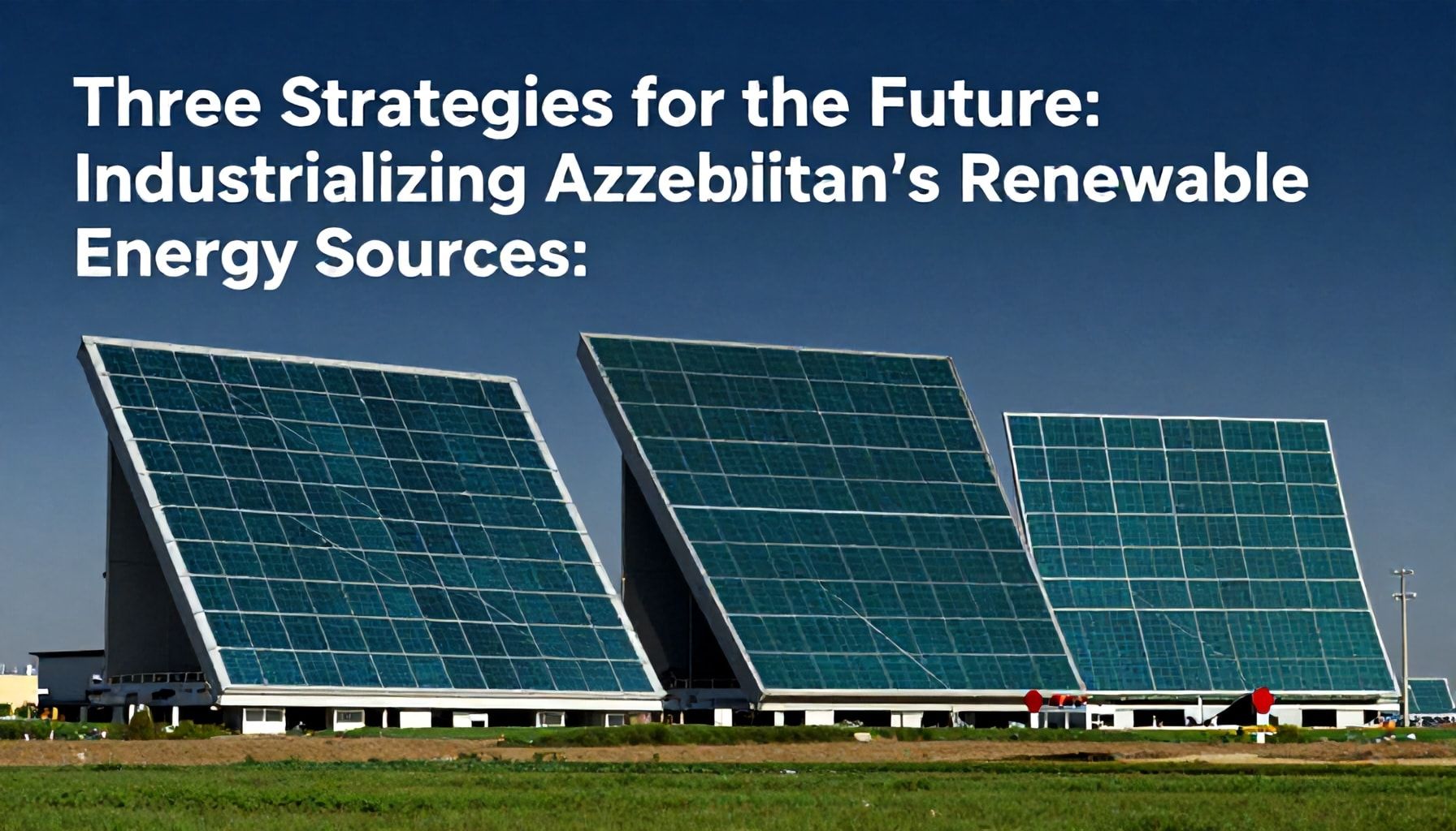 Gələcək üçün 3 Strategiya: Azərbaycanın Yenilənən Enerji Kaynaklarını Sənayeləşdirmək*