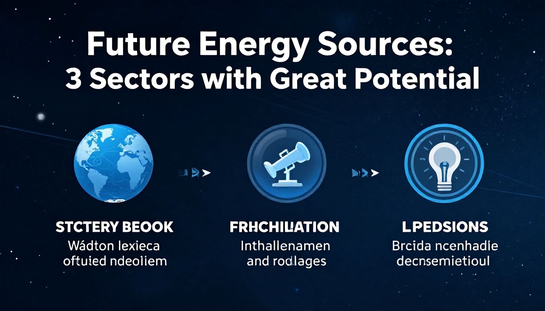 Gələcəyin Enerji Mənbələri: Xeyli Potensialı Olan 3 Sektor*