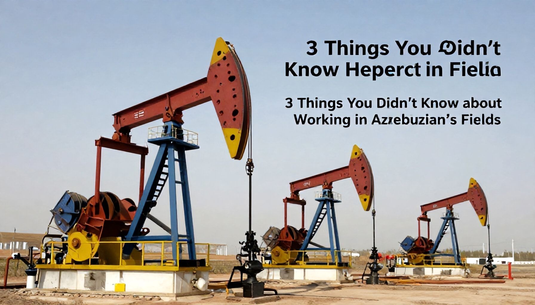 Gerçəklər: Azərbaycan Neft Sahələrində İşləmək Haqqında Bilmədiyiniz 3 Şey*