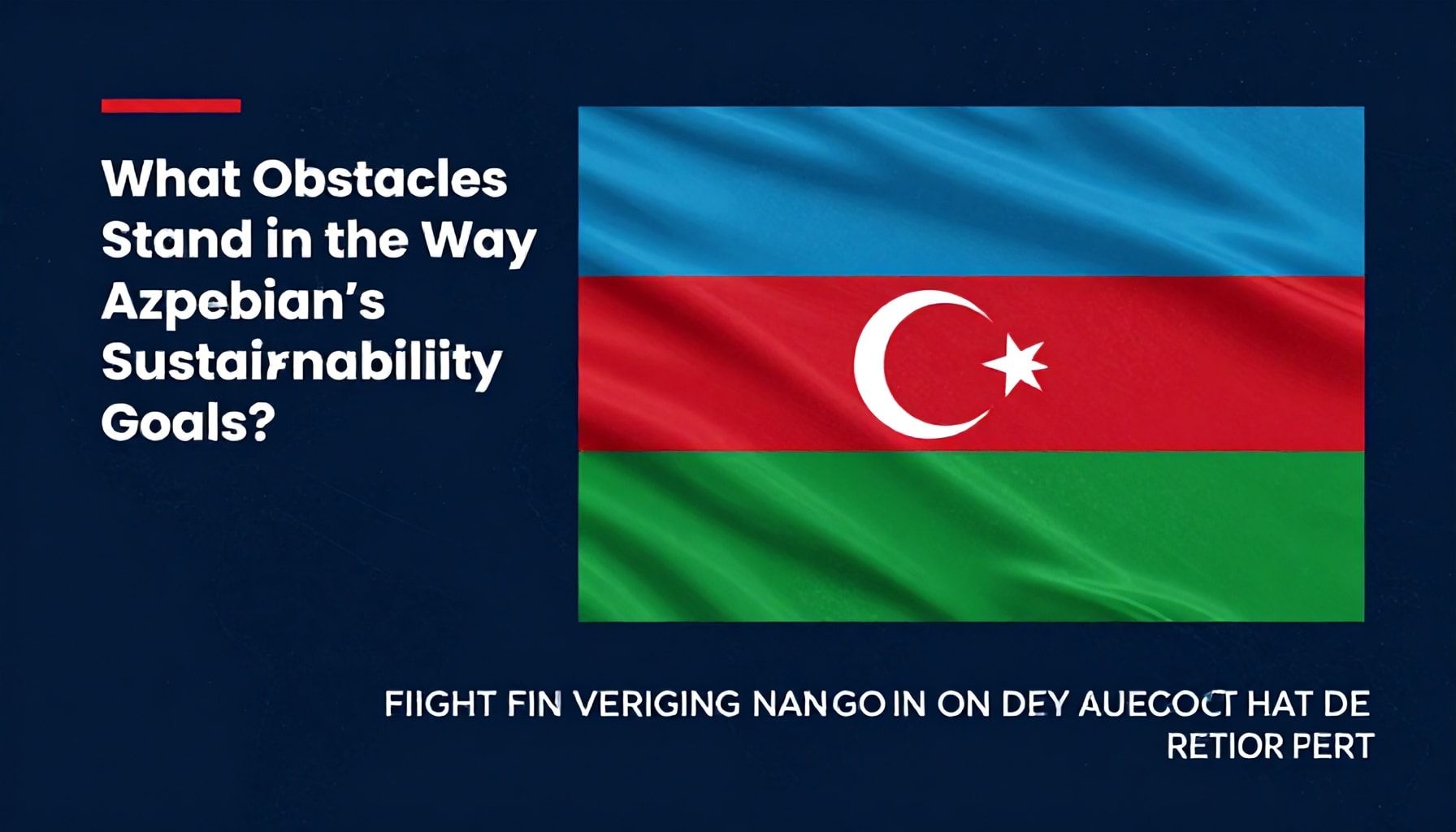 Gerçəklik: Azərbaycanın Enerji Sürdürüləbilirlik Hədəflərinə Nə Qarşıdur?*