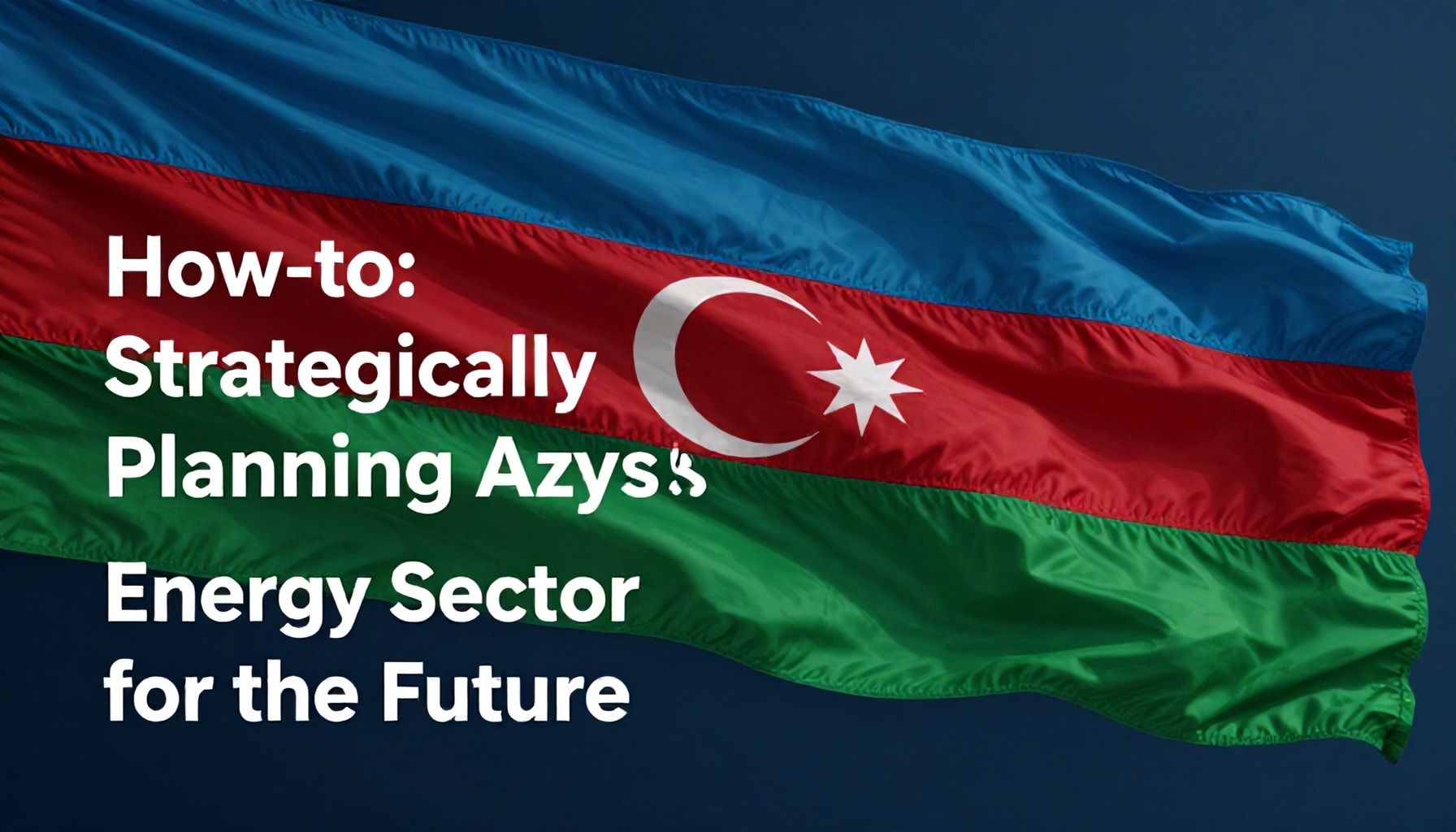 How-to: Azərbaycanın Enerji Sektörünü Gələcək Üçün Strateji Planlaşdırmaq*