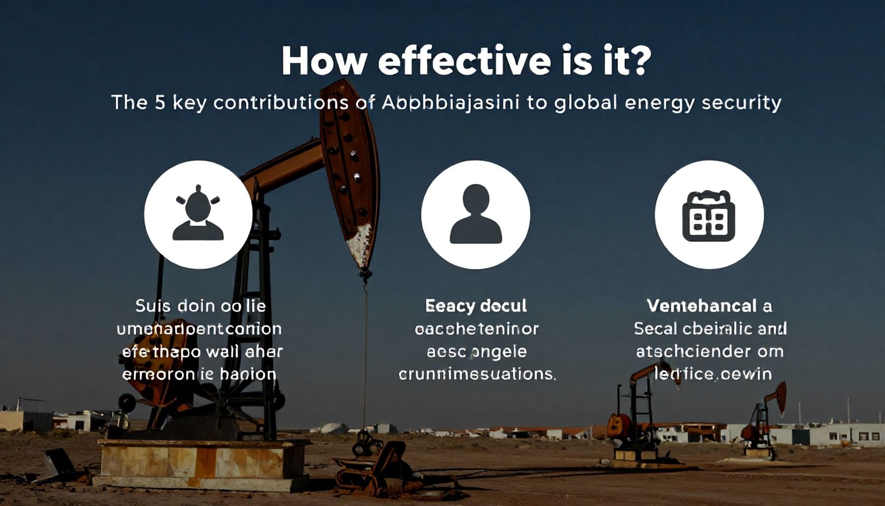 Nə qədər effektivdir? Azərbaycan neftinin qlobal enerji təhlükəsizlikinə verdiyi 5 əsas töhfə*