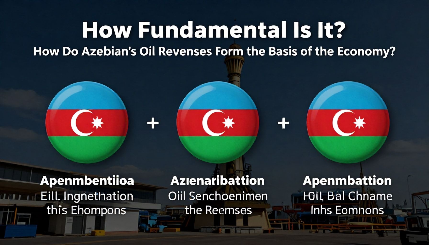 Nə Qədər Əsasdır? Azərbaycan Neft Gelirləri İqtisadiyyatın Əsasını Nasıl Quruyur?*