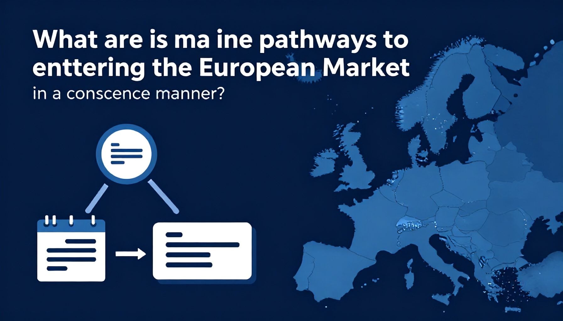 Nə qeyri-müəyyənliklər Avropa Bazarına Girişin Yollarını Qısa Vəziyyətdə Açıq Şəkildə Gösterir?*