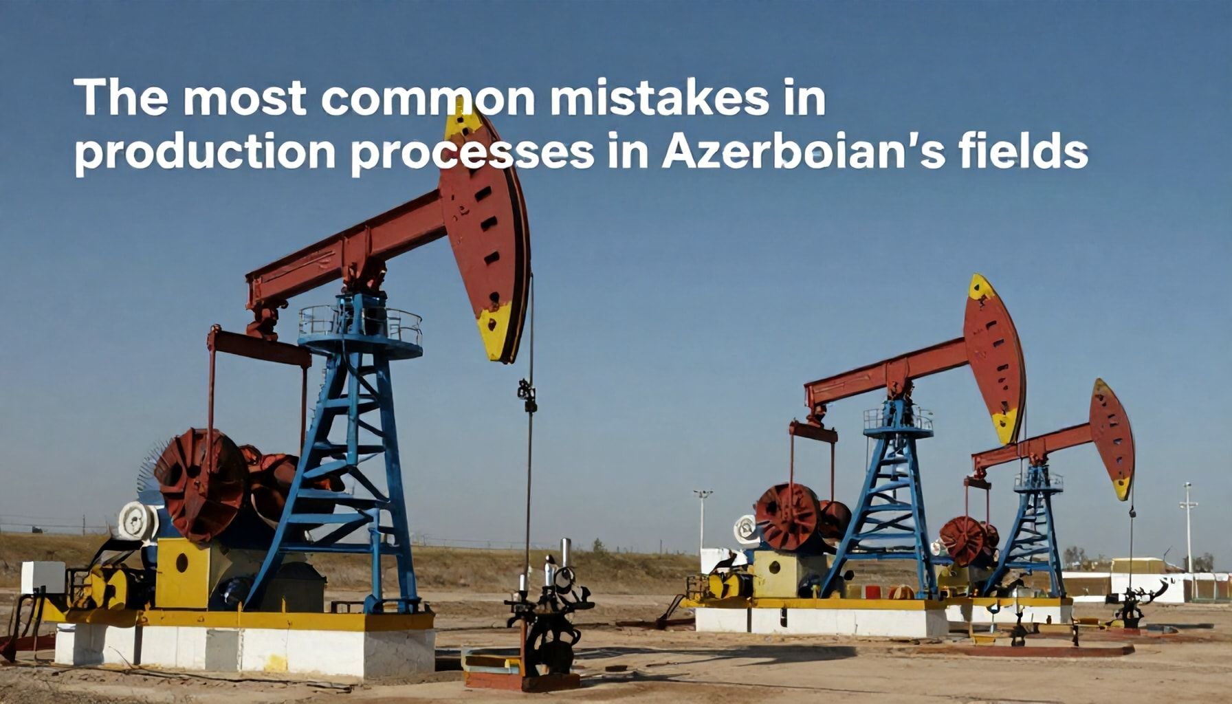 Nəyi bilməliyik? Azərbaycan neft sahalarında istehsal proseslərində ən çox yayılmış səhvlər*