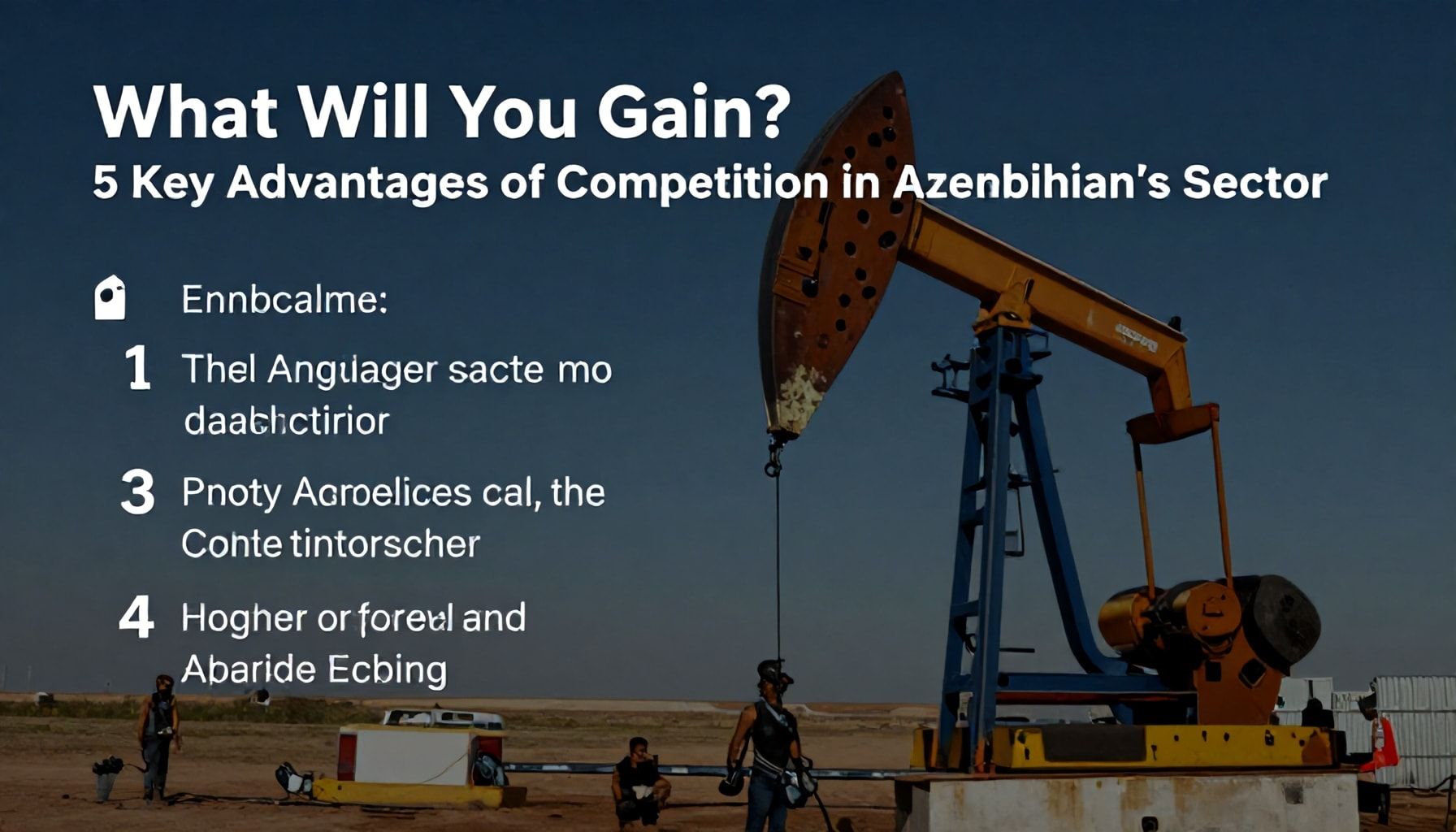 Nəyi Əldə Edəcəksiz? Azərbaycan Neft Sektöründə Rəqabətin 5 Əsas Avantajı*