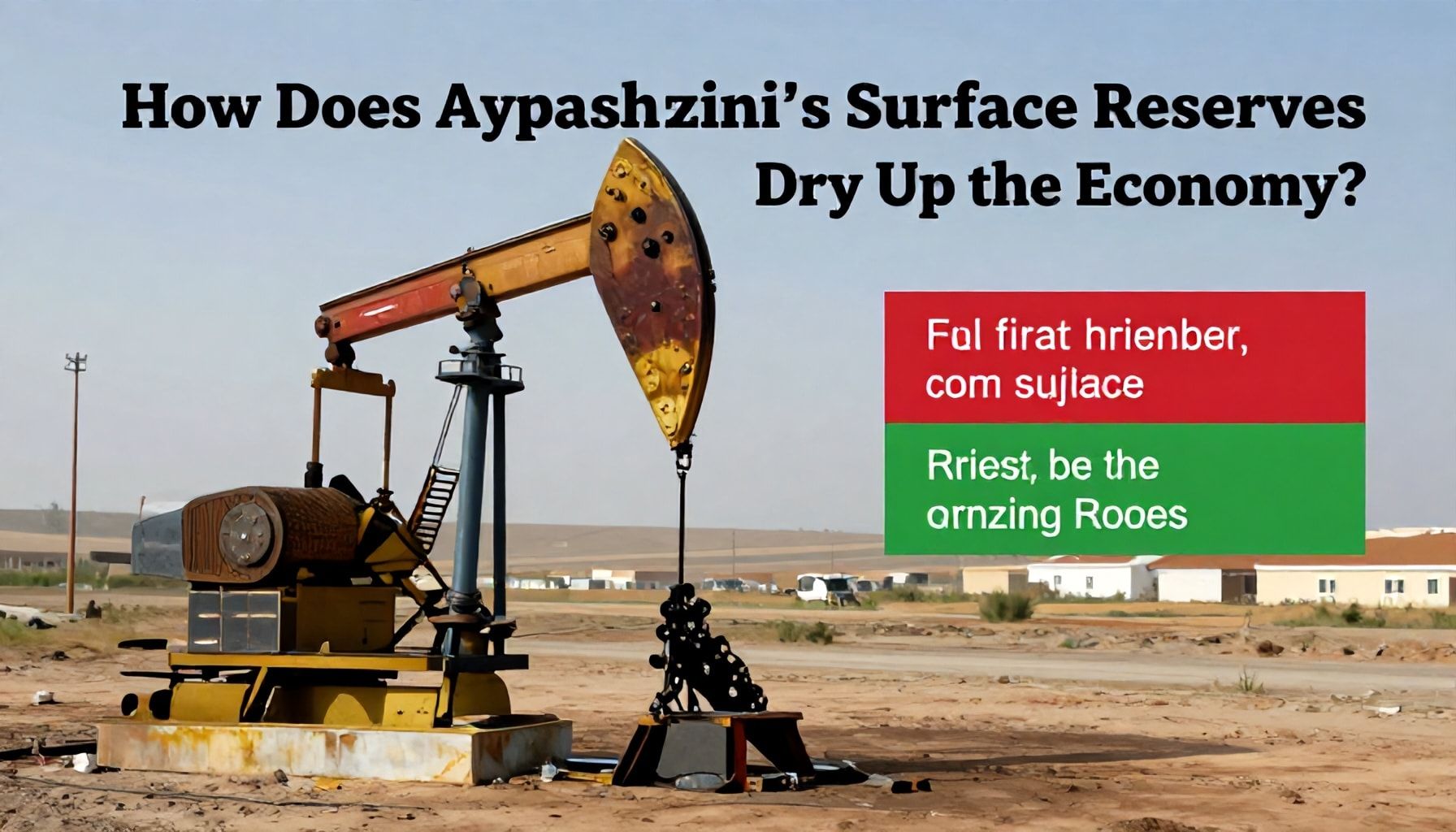 Necə Azərbaycanın Neft Səthi Rezervləri İqtisadiyyatı Quruyur?*