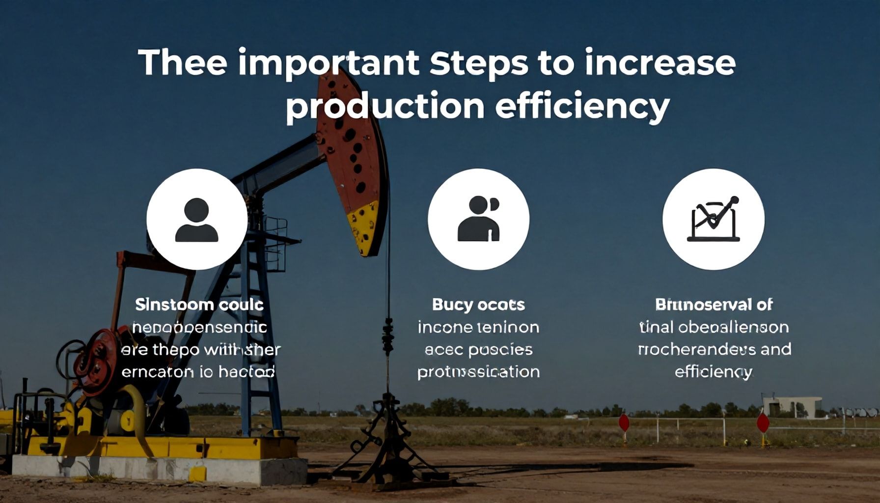 Neft hasilatı verimliliyini artırmaq üçün 3 vacib addım"*