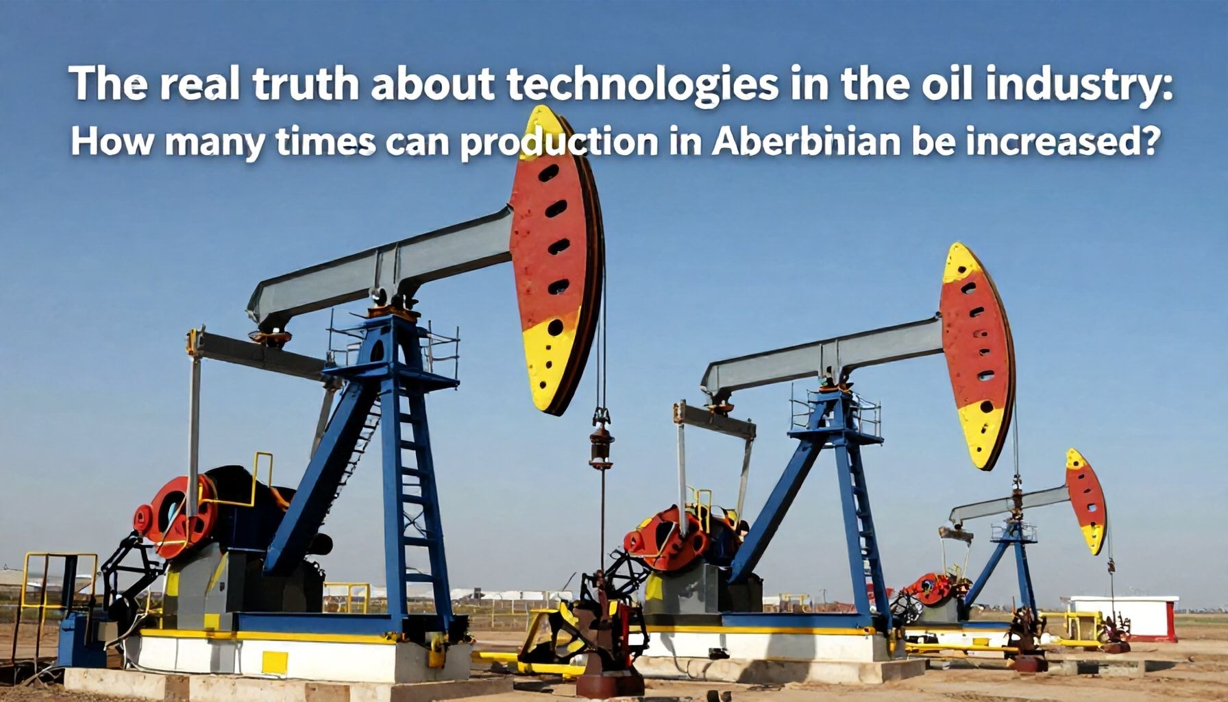 Neft sənayesində texnologiyaların əsl həqiqəti: Azərbaycanda neft hasilatını neçə dəfə artıra bilər?*