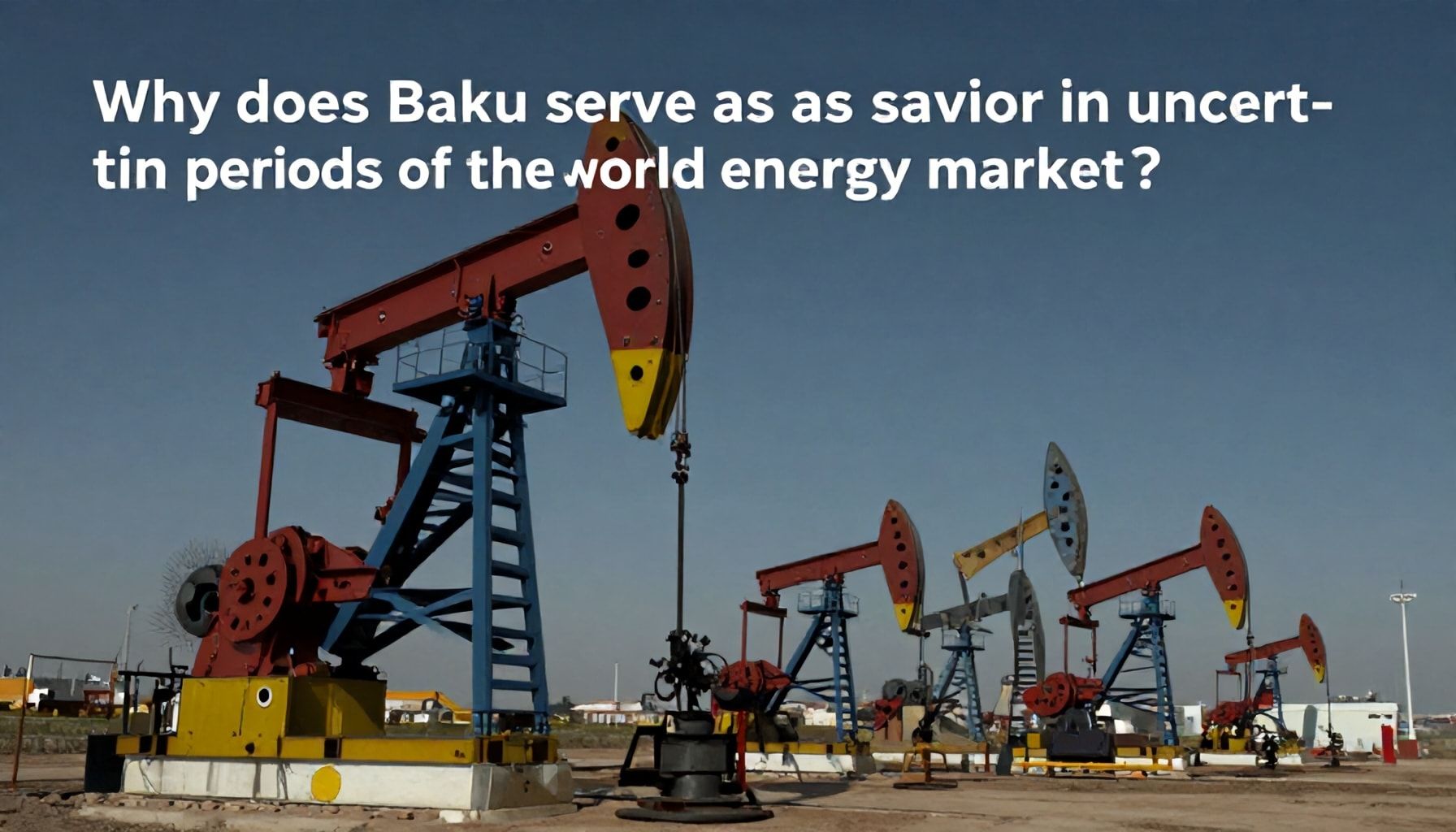 Niyə Bakı nefti dünya enerji pazarında qeyri-müəyyənlik dövrlərində qurtuluş kimi xidmət edir?*