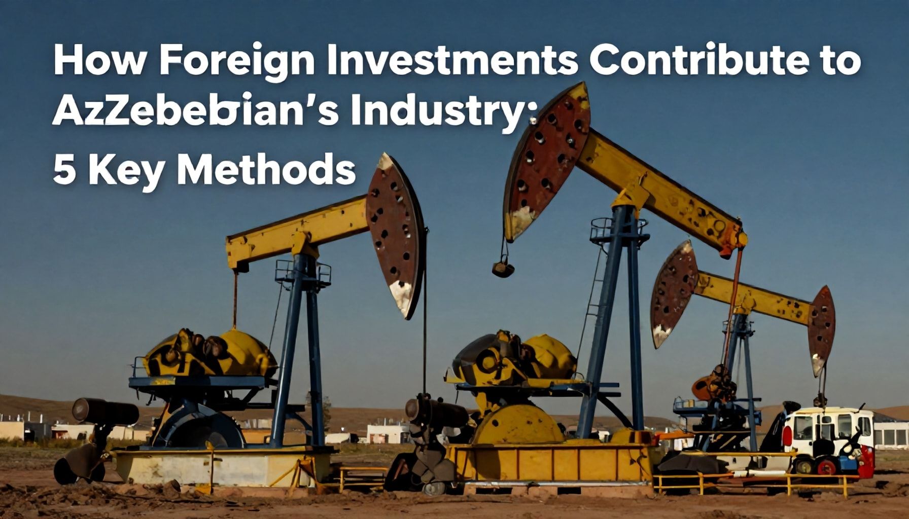 Yabancı Yatırımların Azerbaycan Petrol Endüstrisine Nasıl Katkı Sağladığı: 5 Ana Yöntem*