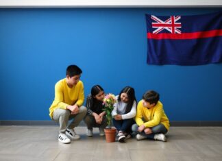 Azərbaycan və Yeni Zelandiya Arasında Mədəniyyət Münasibətləri Gənclər Proqramı Çərçivəsində Gənclər Birgə Layihə Həyata Keçirməkdədir Within the framework of the Youth Cultural Relations Program between Azerbaijan and New Zealand, the youth are implementing a joint project.