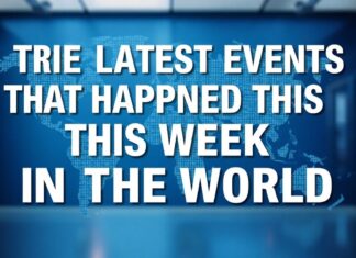 Dünyada Bu Həftə Baş Verən Ən Son Hadisələr The Latest Events That Happened This Week in the World